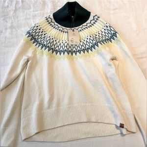 NWT Fair Isle Style Sweater